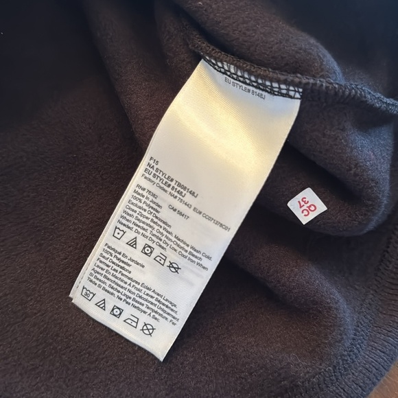 Timberland hooded black zip up jacket NWT XL - Picture 10 of 14